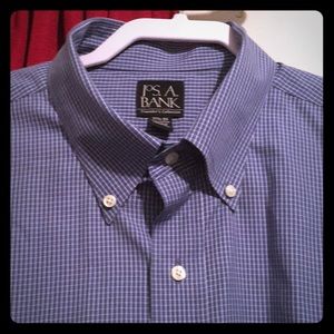 Long Sleeve Button Up- JOS A Banks Travelers